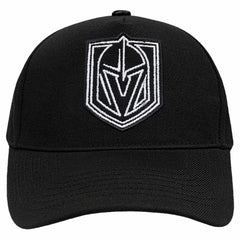 Vegas Golden Knights Pro Standard Paint the City Pinch Front Snapback Hat Black