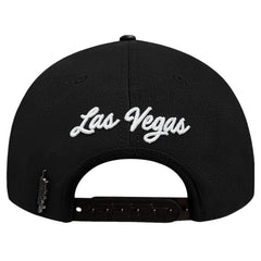 Vegas Golden Knights Pro Standard Paint the City Pinch Front Snapback Hat Black