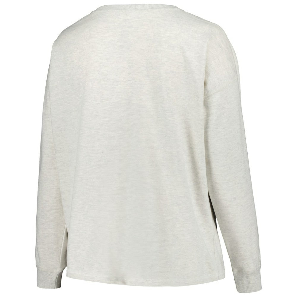 Houston Astros Profile Women's Plus Size French Terry Pullover Sweatshirt Clearance