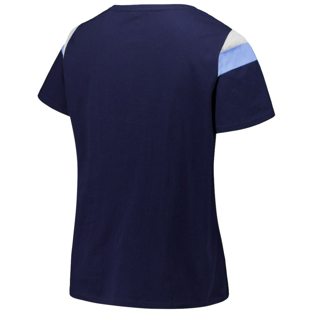 Tampa Bay Rays Profile Women's Plus Size Scoop Neck T-Shirt Clearance