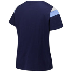 Tampa Bay Rays Profile Women's Plus Size Scoop Neck T-Shirt Clearance