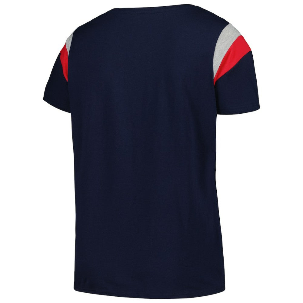 Atlanta Braves Profile Women's Plus Size Scoop Neck T-Shirt for sale
