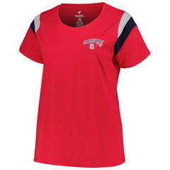 St. Louis Cardinals Profile Women's Plus Size Scoop Neck T-Shirt On Sale