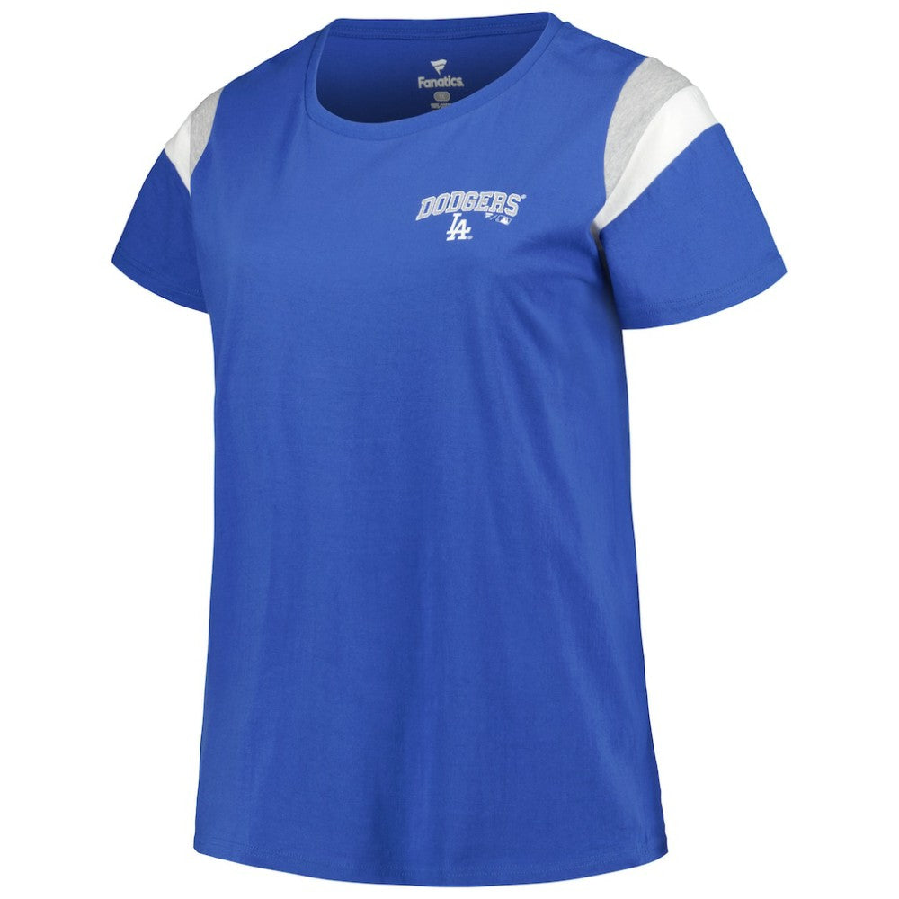 Los Angeles Dodgers Profile Women's Plus Size Scoop Neck T-Shirt Online