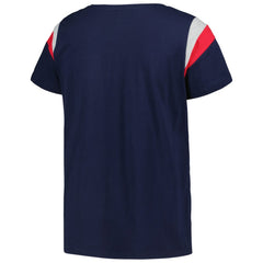 Cleveland Guardians Profile Women's Plus Size Scoop Neck T-Shirt On Sale