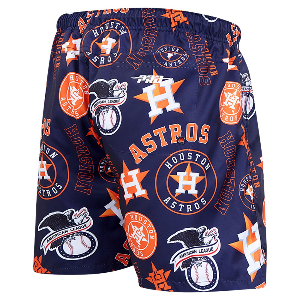 Houston Astros Pro Standard Toss Logo Woven Shorts Lifestyle