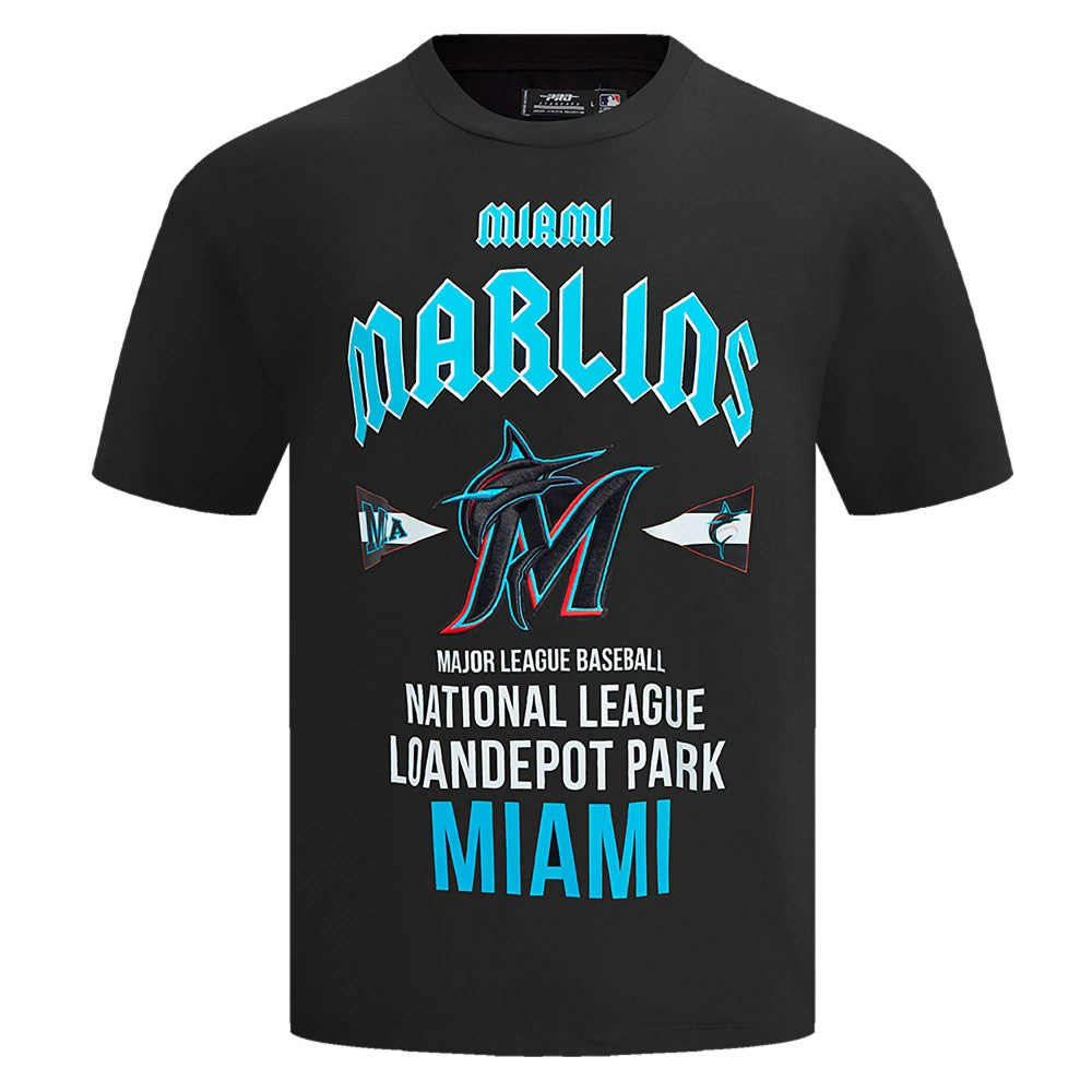 Miami Marlins Pro Standard Oversized City Tour T-Shirt Clearance
