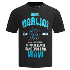 Miami Marlins Pro Standard Oversized City Tour T-Shirt Clearance