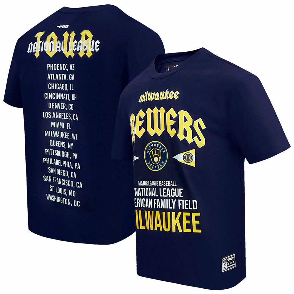 Milwaukee Brewers Pro Standard Oversized City Tour T-Shirt Near Me