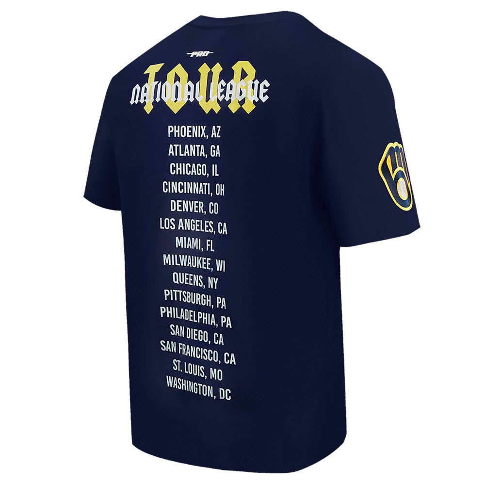Milwaukee Brewers Pro Standard Oversized City Tour T-Shirt Near Me