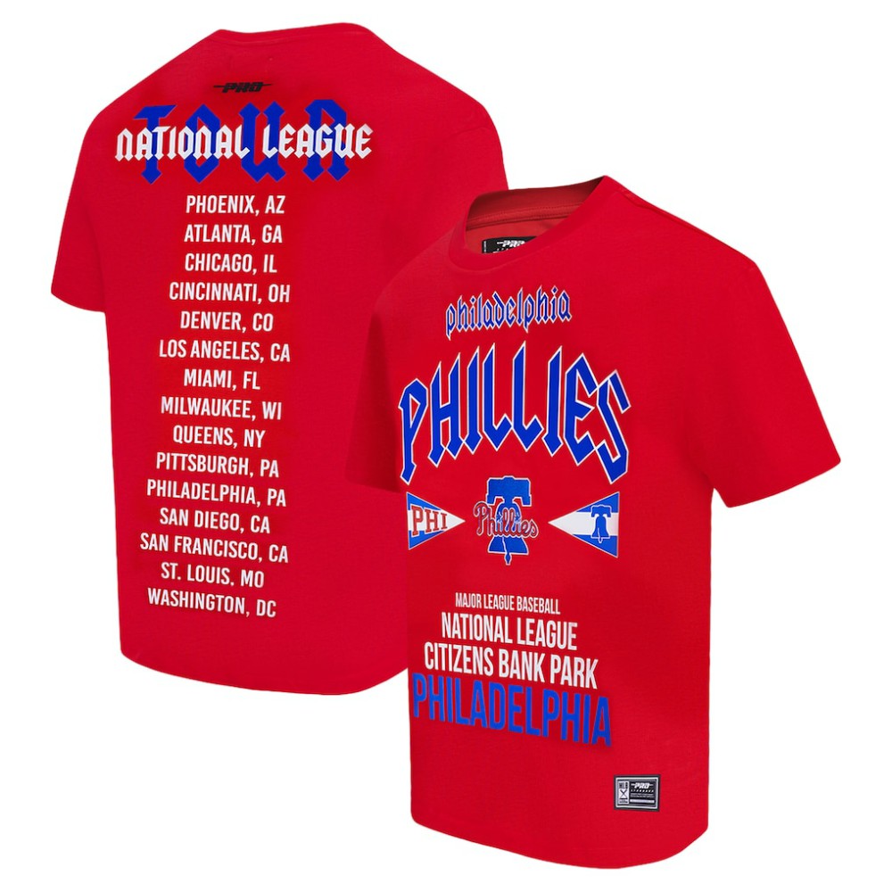 Philadelphia Phillies Pro Standard Oversized City Tour T-Shirt Near Me
