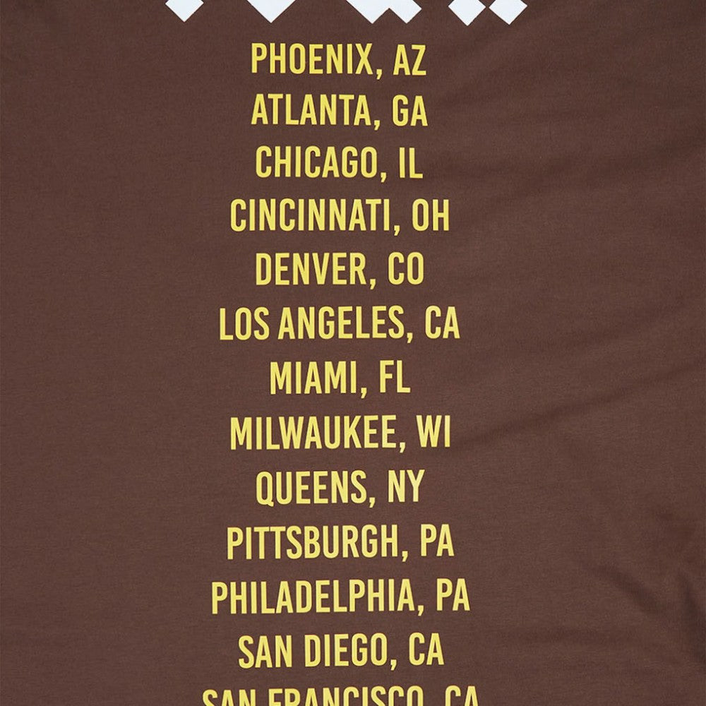 San Diego Padres Pro Standard Oversized City Tour T-Shirt Clearance