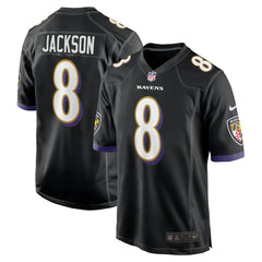 Lamar Jackson Baltimore Ravens Alternate Game Jersey Black - Nike