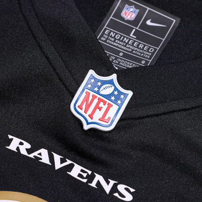 Lamar Jackson Baltimore Ravens Alternate Game Jersey - Black | NFL Jerseys