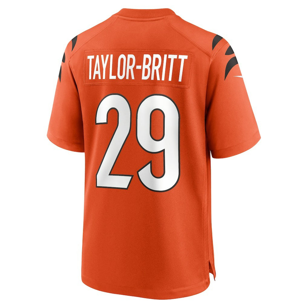 Cam Taylor-Britt Cincinnati Bengals Alternate Game Jersey Orange - Nike
