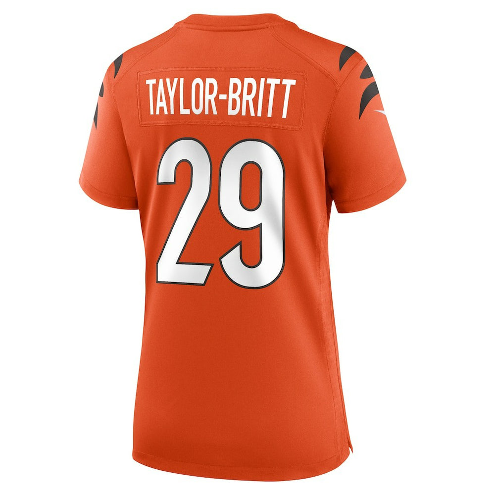 Cam Taylor-Britt Cincinnati Bengals Women's Alternate Game Jersey Orange - Nike