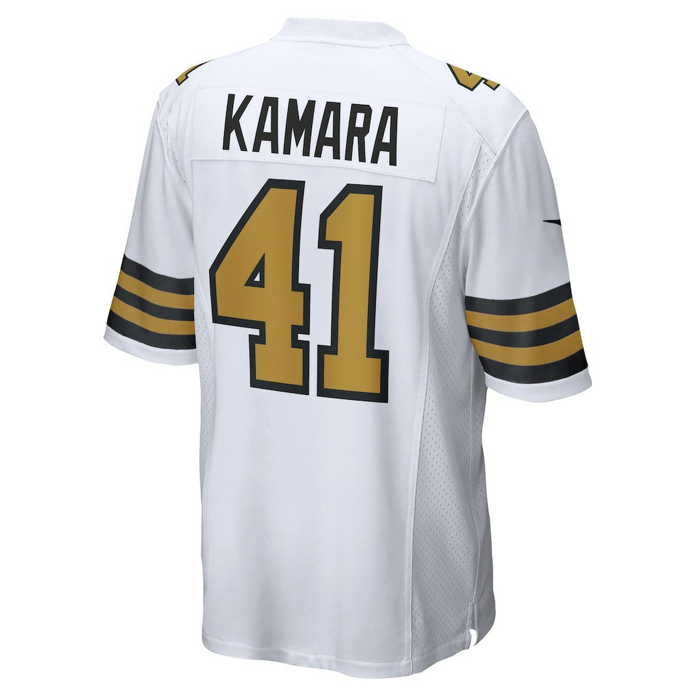 Alvin Kamara New Orleans Saints Alternate Game Jersey - White | NFL Jerseys