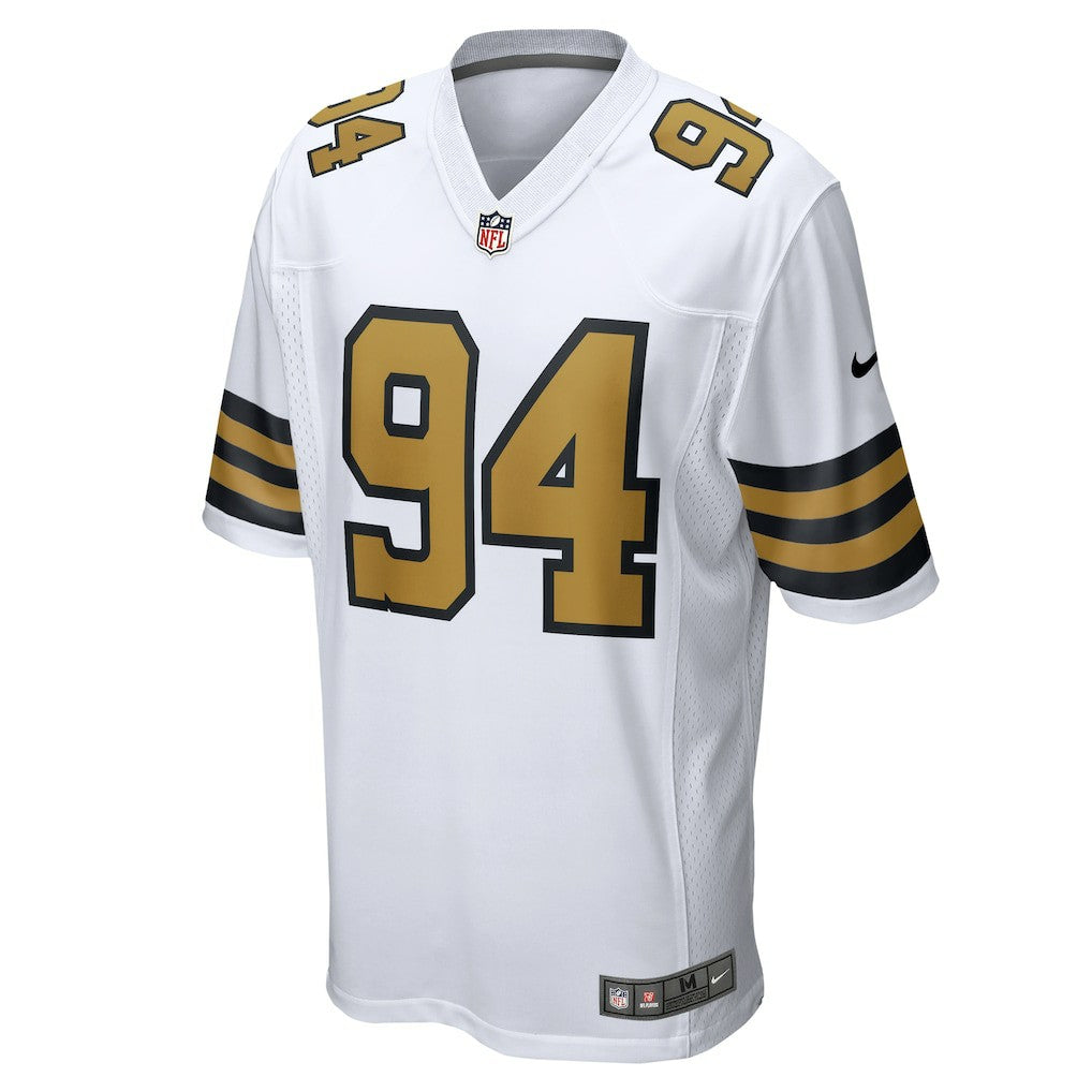Cameron Jordan New Orleans Saints Alternate Game Jersey White - Nike
