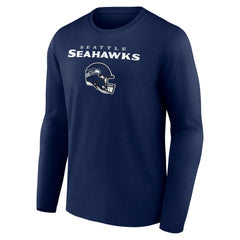 Devon Witherspoon Seattle Seahawks Team Wordmark Player Name & Number Long Sleeve T-Shirt College Navy - NFL