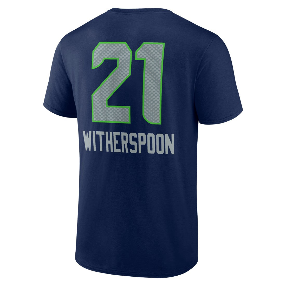 Devon Witherspoon Seattle Seahawks Team Wordmark Player Name & Number T-Shirt College Navy - NFL