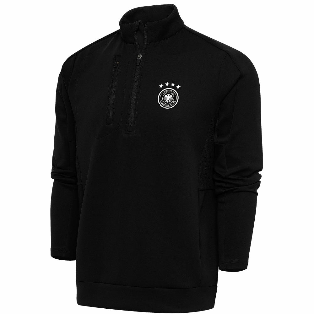 Germany National Team Genesis Quarter-Zip Pullover - Black