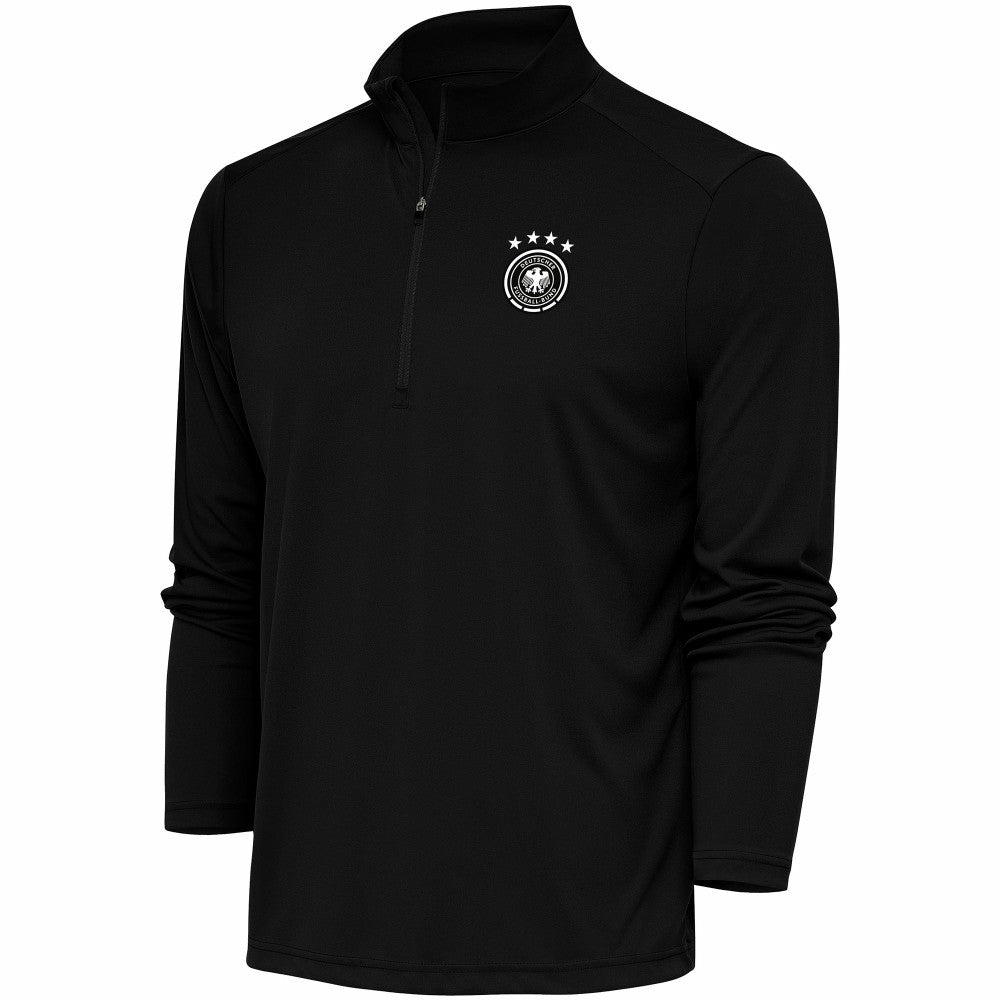 Germany National Team Statement Quarter-Zip Pullover - Black