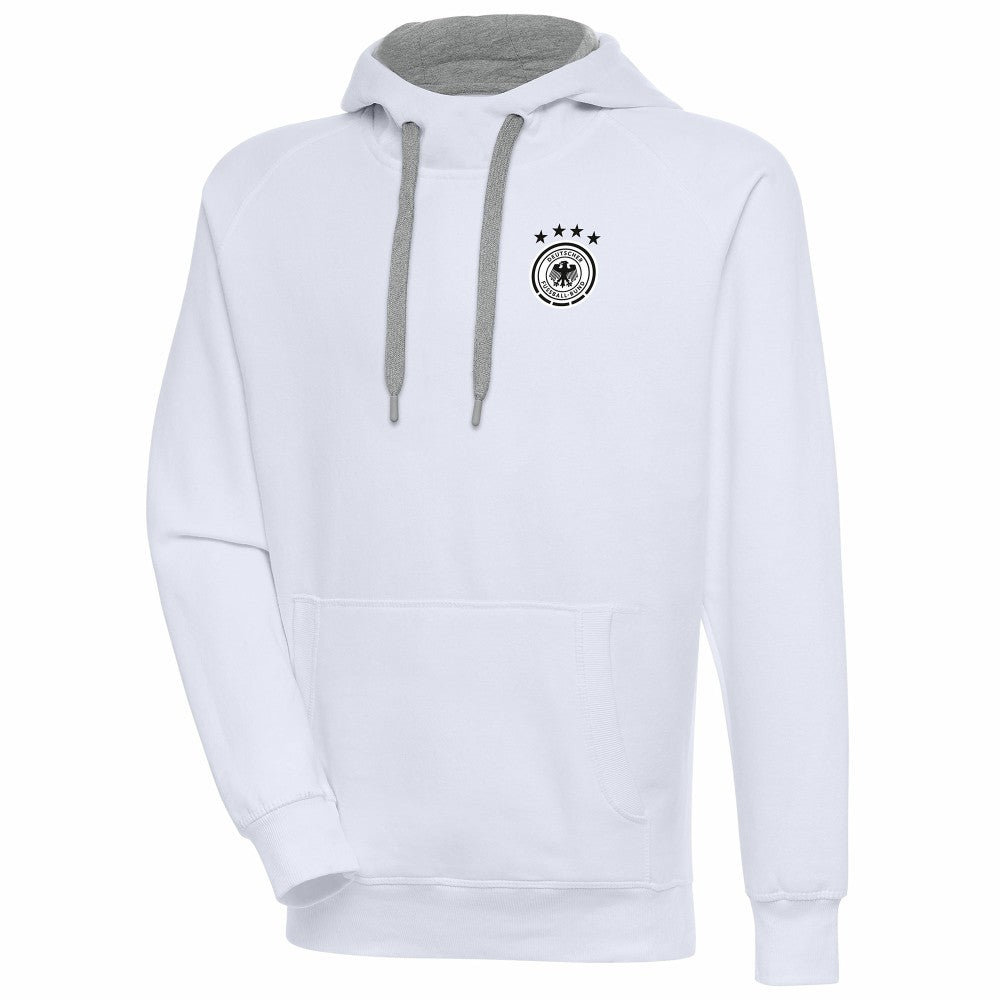 Germany National Team Takeover Pullover Hoodie - White