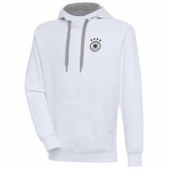 Germany National Team Takeover Pullover Hoodie - White