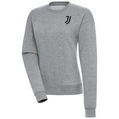 Juventus Women's Takeover Crewneck Pullover Sweatshirt - Heather Gray