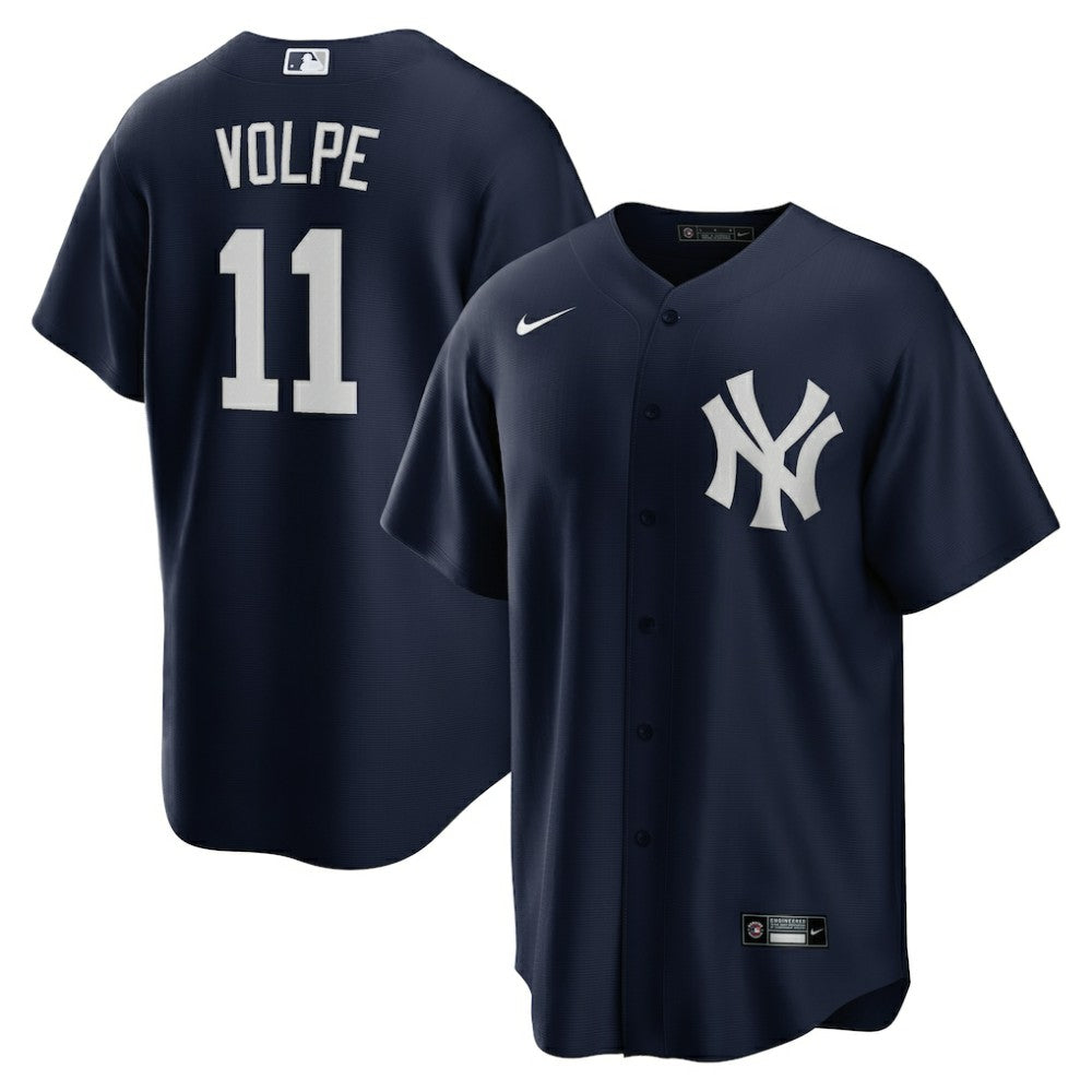 Anthony Volpe New York Yankees Nike Big & Tall Alternate Replica Player Jersey - Navy | MLB Jerseys