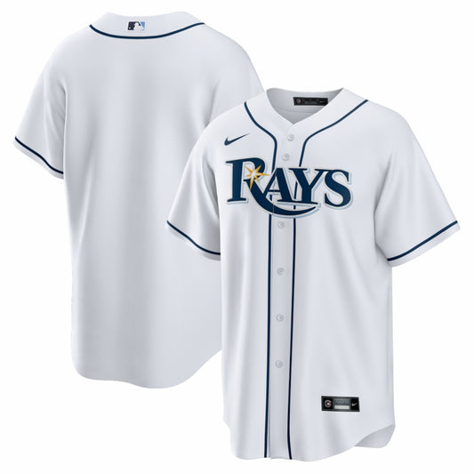 Tampa Bay Rays Nike Home Big & Tall Replica Jersey - White | MLB Jerseys