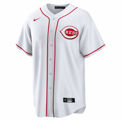 Cincinnati Reds Nike Home Big & Tall Replica Jersey - White | MLB Jerseys