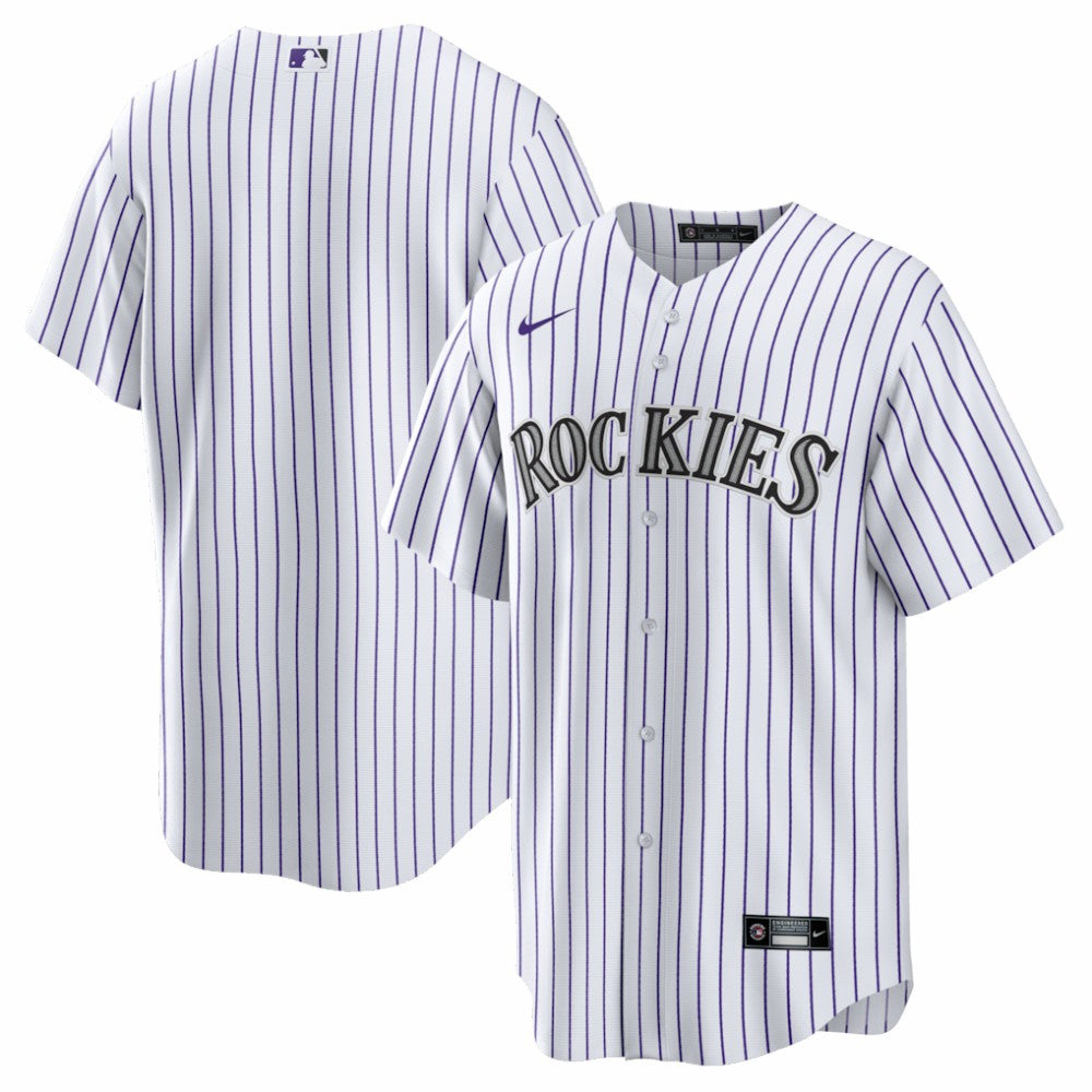 Colorado Rockies Nike Home Big & Tall Replica Jersey - White | MLB Jerseys