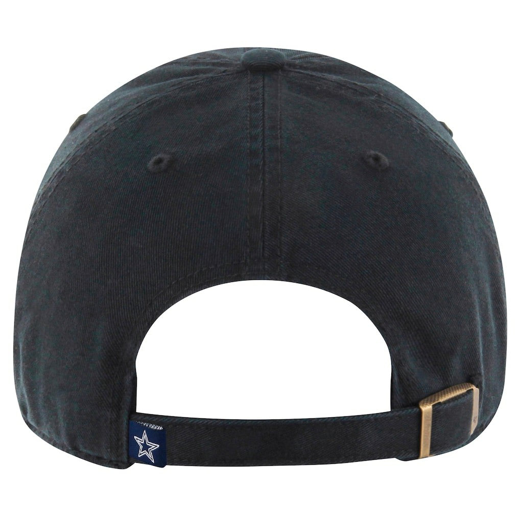 Dallas Cowboys '47 Secondary Clean Up Adjustable Hat Black - 47 brand