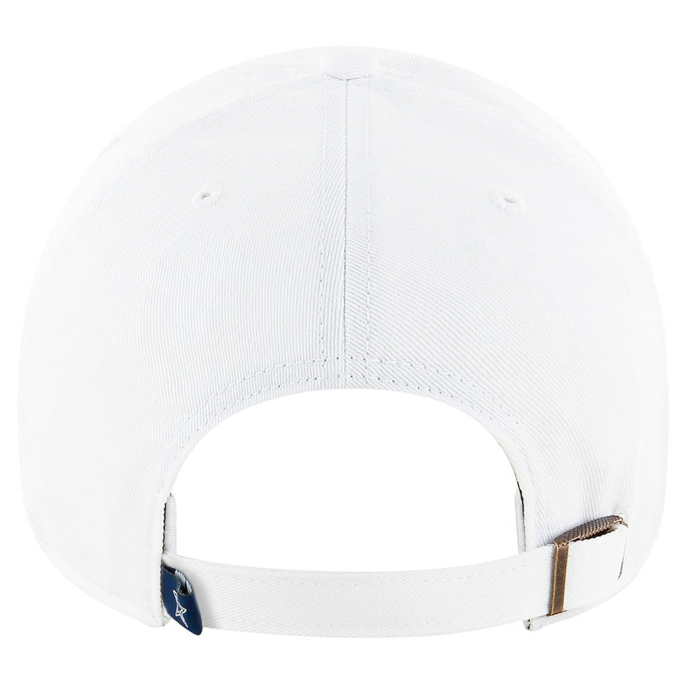 Dallas Cowboys '47 Clean Up Primary Adjustable Hat White - 47 brand