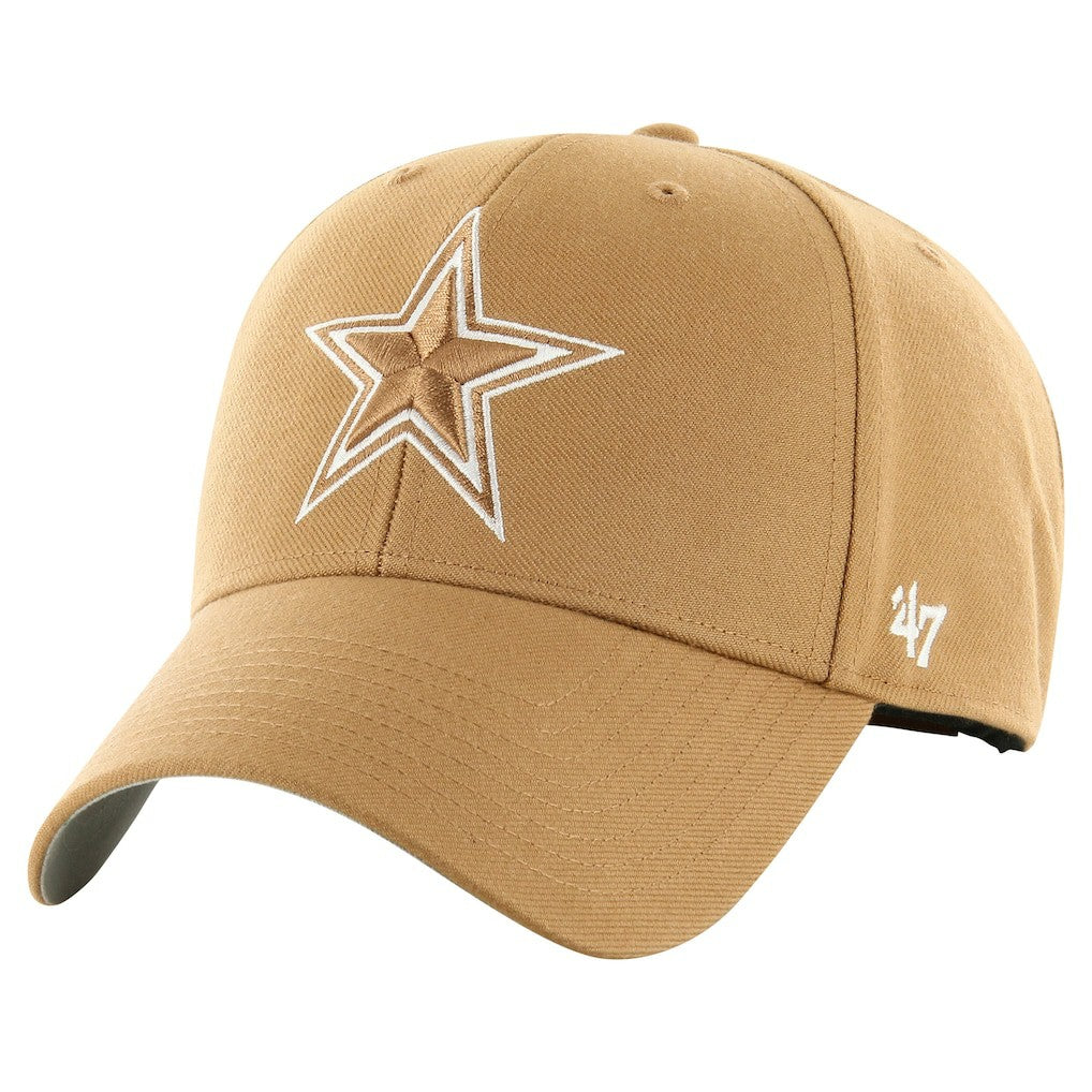 Dallas Cowboys '47 MVP Camel Adjustable Hat Tan - 47 brand