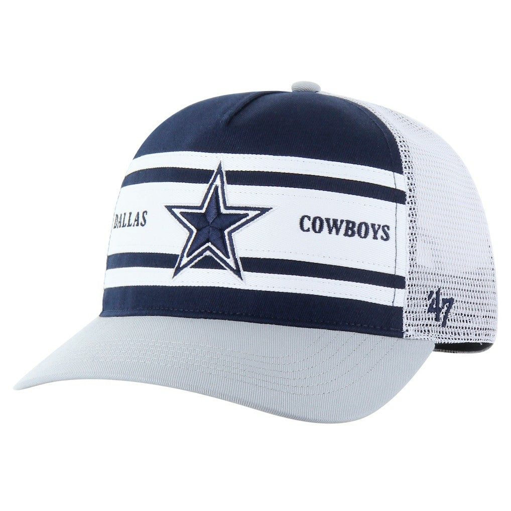 Dallas Cowboys '47 Super Stripe Hitch Adjustable Hat Navy/Gray - 47 brand