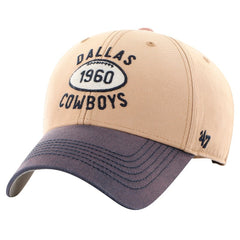 Dallas Cowboys '47 Dusted Ailene MVP Adjustable Hat Tan/Navy - 47 brand