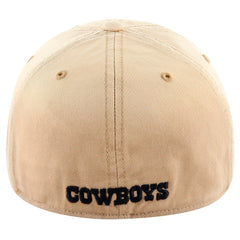 Dallas Cowboys '47 Dusted Franchise Fitted Hat Khaki - 47 brand
