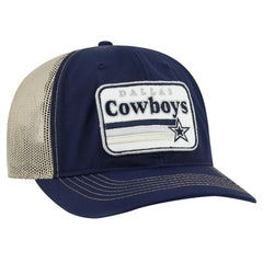 Dallas Cowboys '47 Campscape Trucker Adjustable Hat Navy/Natural - 47 brand