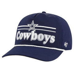 Dallas Cowboys '47 Campscape Rope Hitch Adjustable Hat Navy - 47 brand