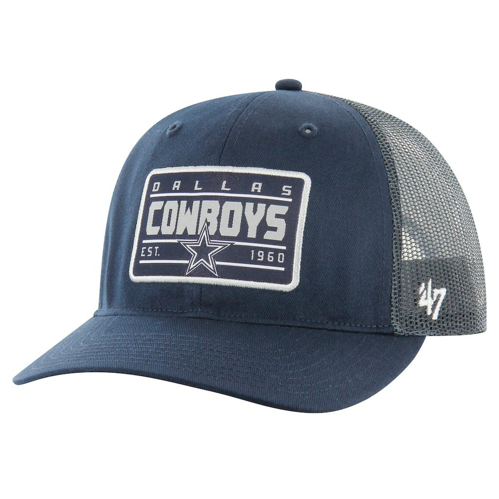Dallas Cowboys '47 Hardline Trucker Adjustable Hat Navy - 47 brand