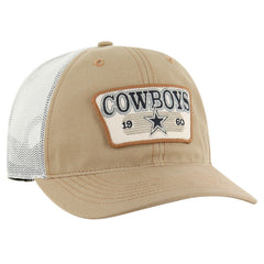 Dallas Cowboys '47 Ridgewood Trucker Adjustable Hat Khaki - 47 brand