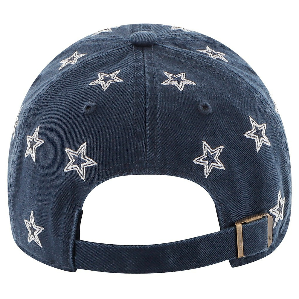 Dallas Cowboys '47 Women's Confetti Clean Up Adjustable Hat Navy - 47 brand