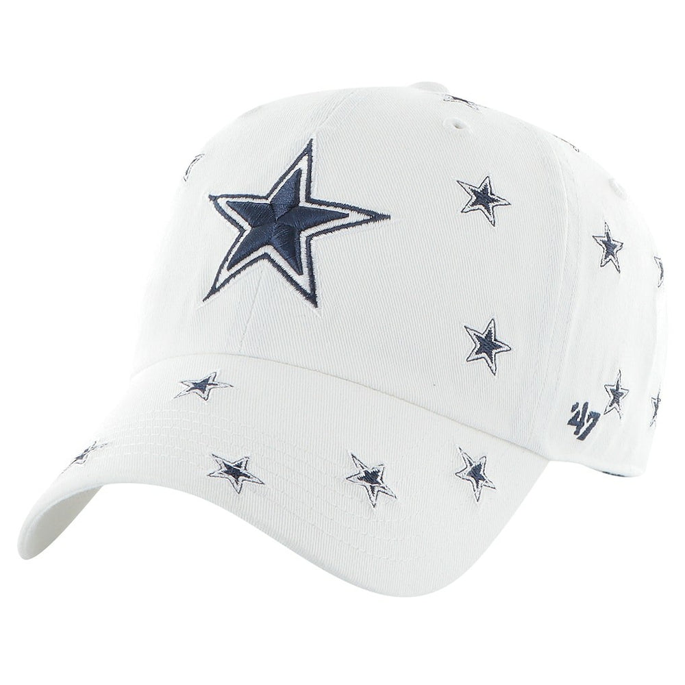 Dallas Cowboys '47 Women's Confetti Clean Up Adjustable Hat White - 47 brand