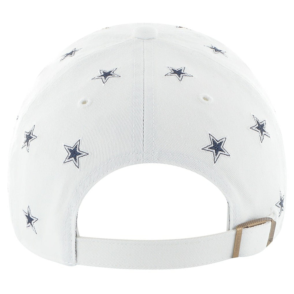Dallas Cowboys '47 Women's Confetti Clean Up Adjustable Hat White - 47 brand