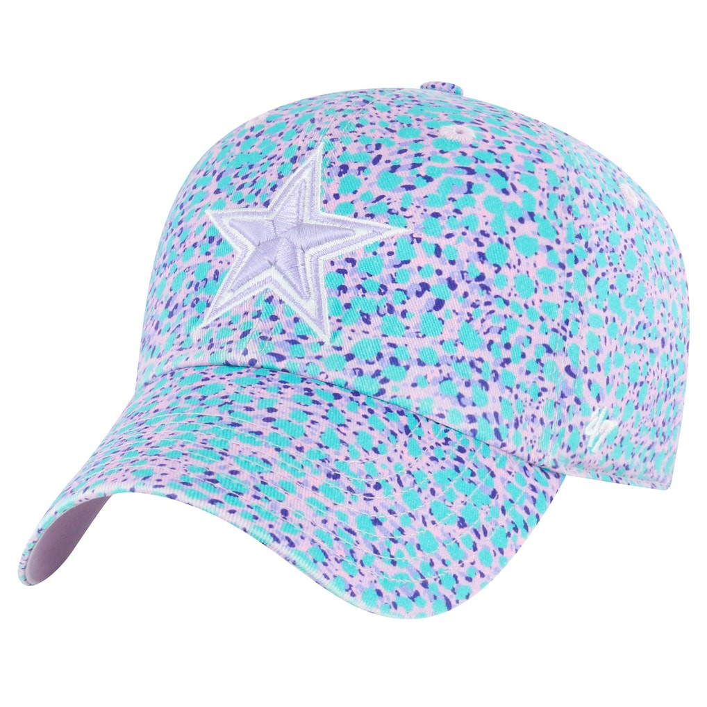 Dallas Cowboys '47 Girls Youth Cosmic Burst Clean Up Adjustable Hat Blue - 47 brand