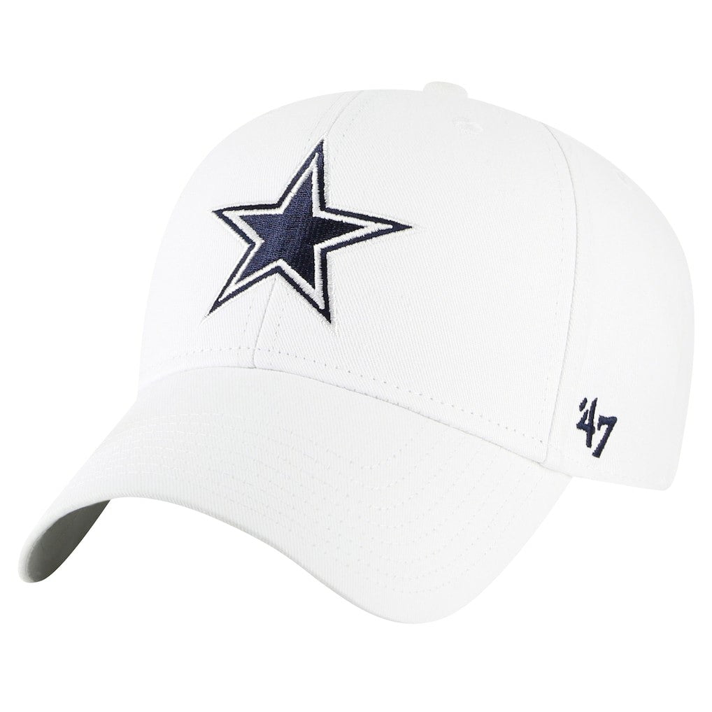 Dallas Cowboys '47 Youth MVP Adjustable Hat White - 47 brand