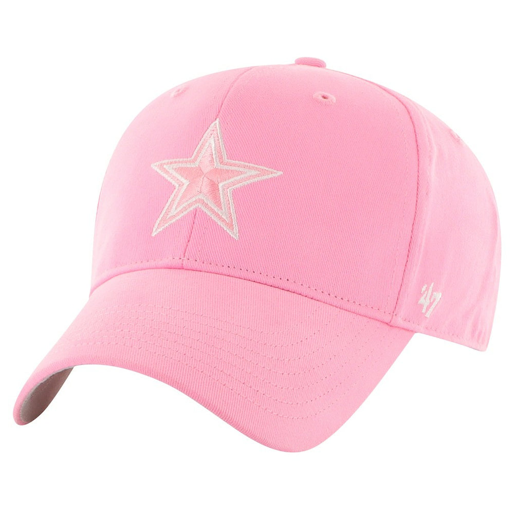 Dallas Cowboys '47 Girls Youth Rose MVP Adjustable Hat Pink - 47 brand