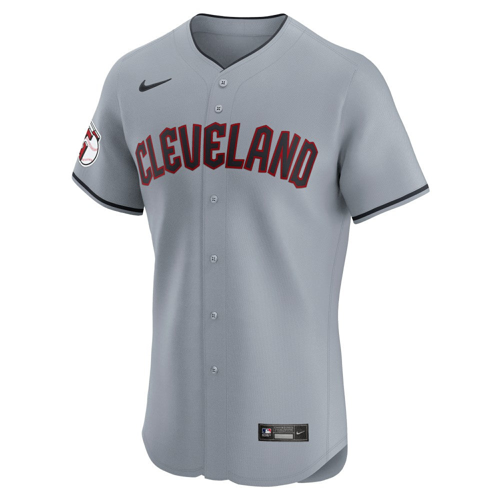 Cleveland Guardians Nike Road 2024 Jackie Robinson Day Elite Jersey - Gray | MLB Jerseys